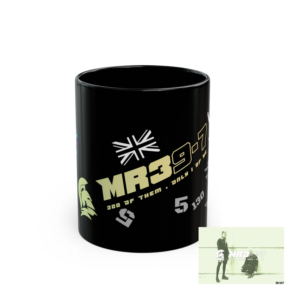 Mr39-7 Music / 55’ s back 11oz Tactical GB / Wales Black Mug Mental Health VAR / My Life My Deaths Their Plans Failed