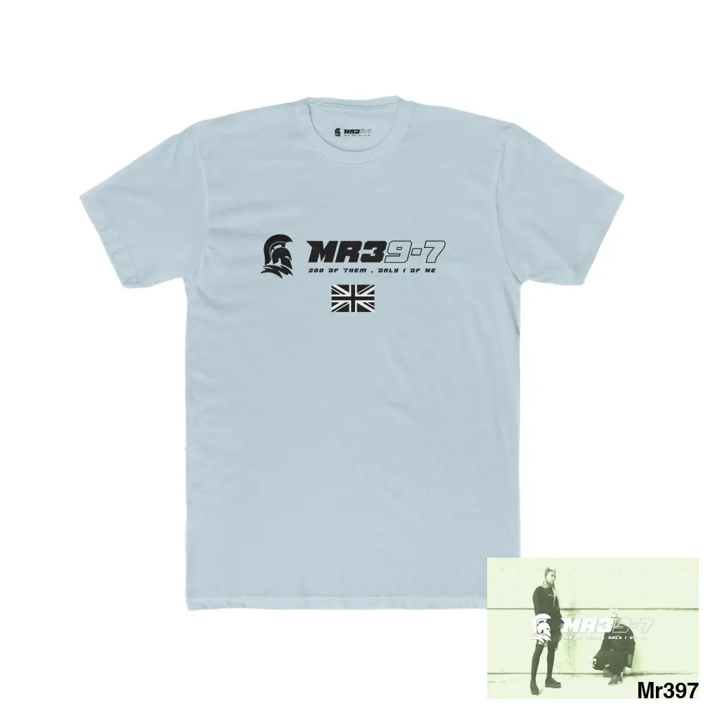 Mr39-7 My Life My Deaths Their plans failed 2001-24 Failed. Cotton Crew Tee Solid Light Blue / S T-Shirt