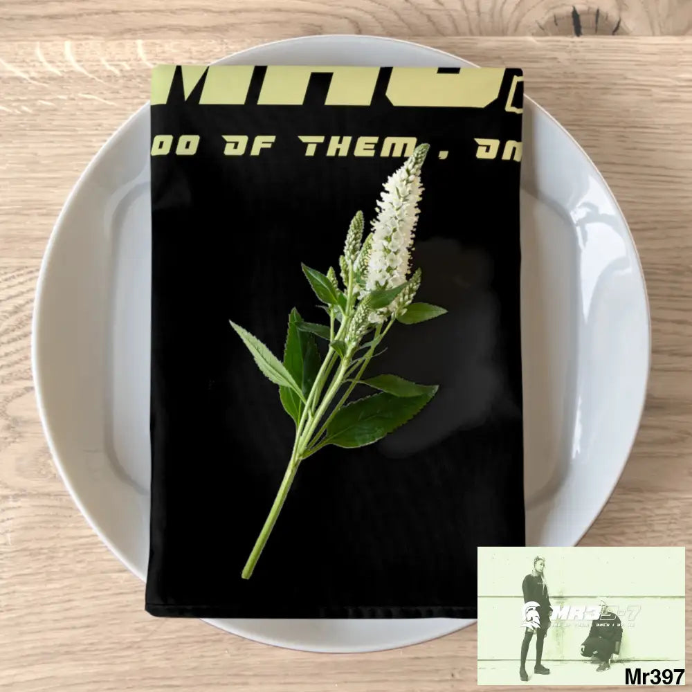 MR39-7 Napkins 4-piece set / White / 19’’ × 19’’ Accessories