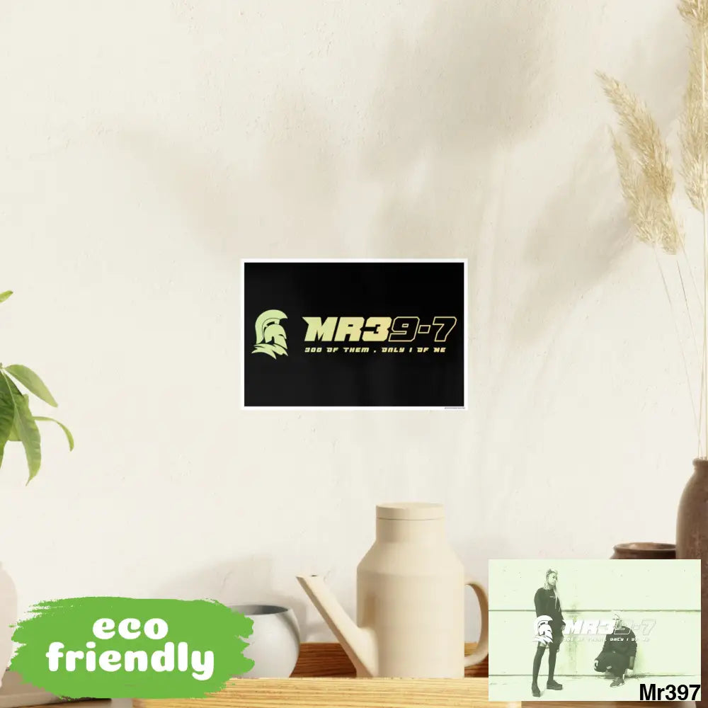 Mr39-7 Photo Art Paper Posters 12’’ x 8’’ (Horizontal) / Satin Poster