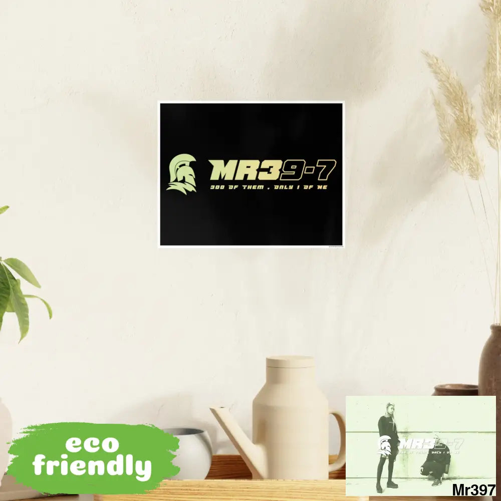 Mr39-7 Photo Art Paper Posters 14″ x 11″ (Horizontal) / Satin Poster