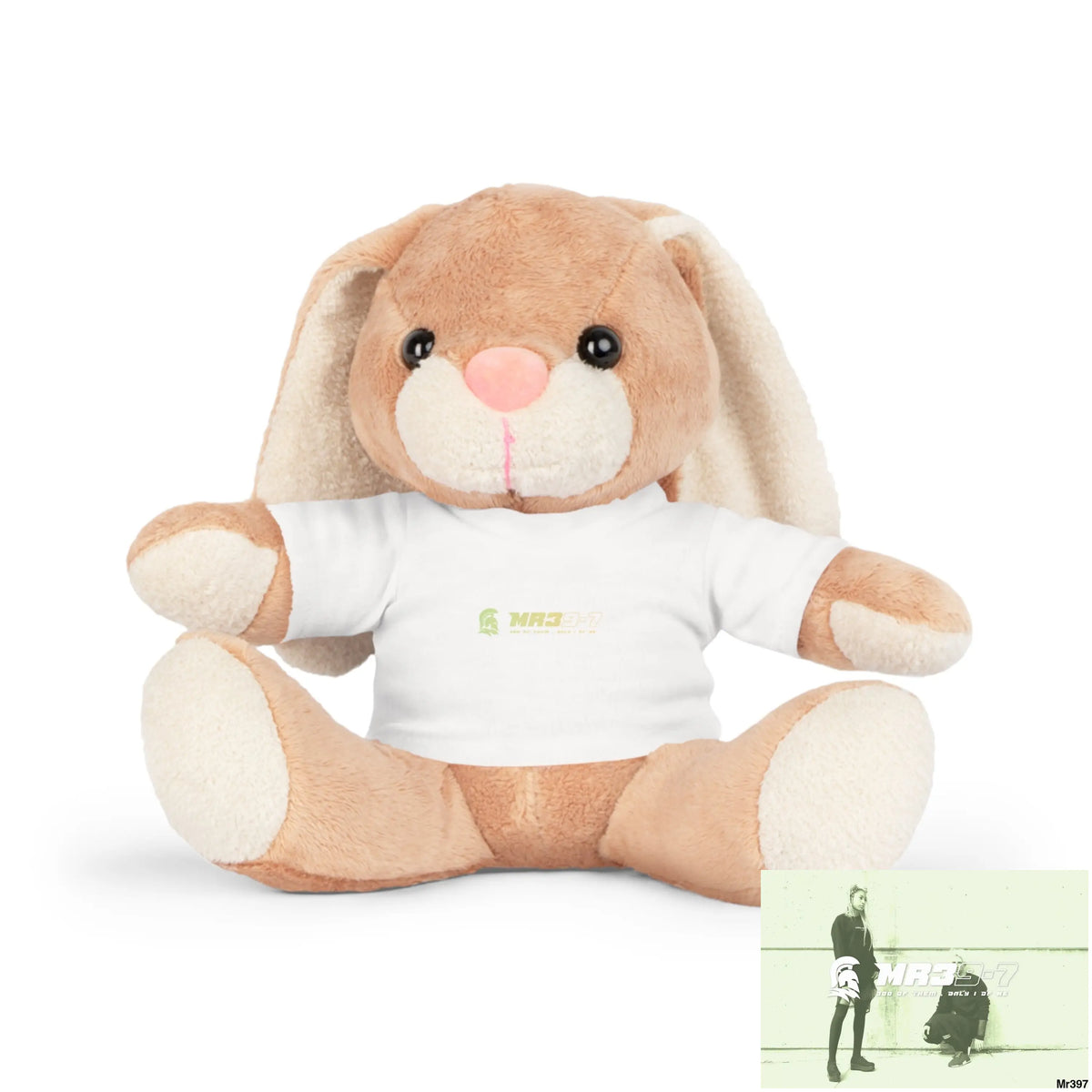 MR39-7 Plush Toy with T-Shirt Bunny / White / One size Accessories