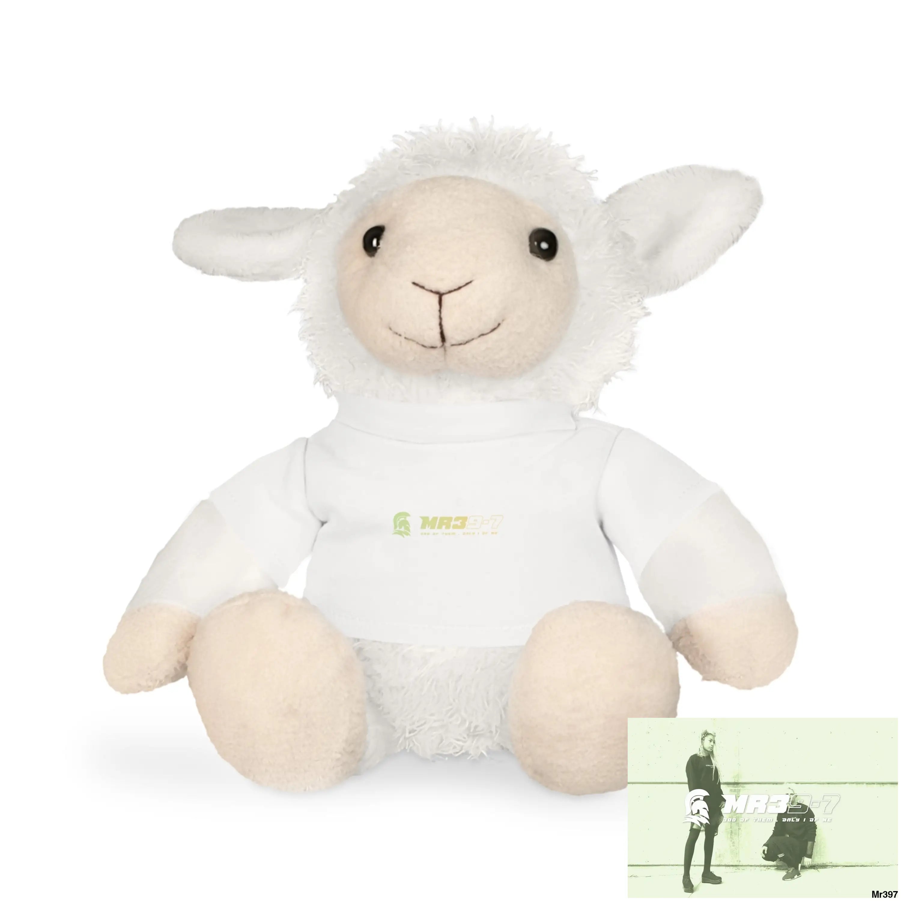 MR39-7 Plush Toy with T-Shirt Sheep / White / One size Accessories