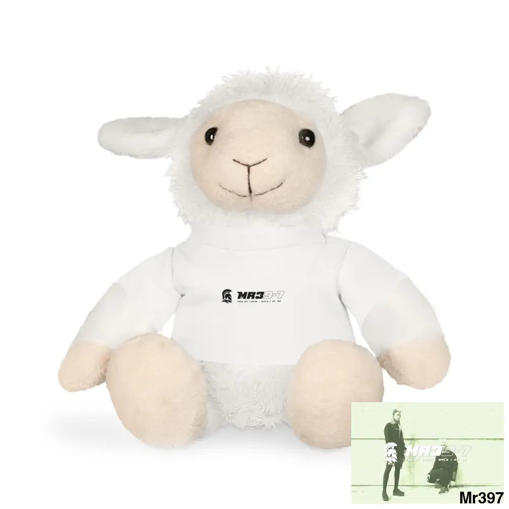MR39-7 Plush Toy with T-Shirt Sheep / White / One size Accessories