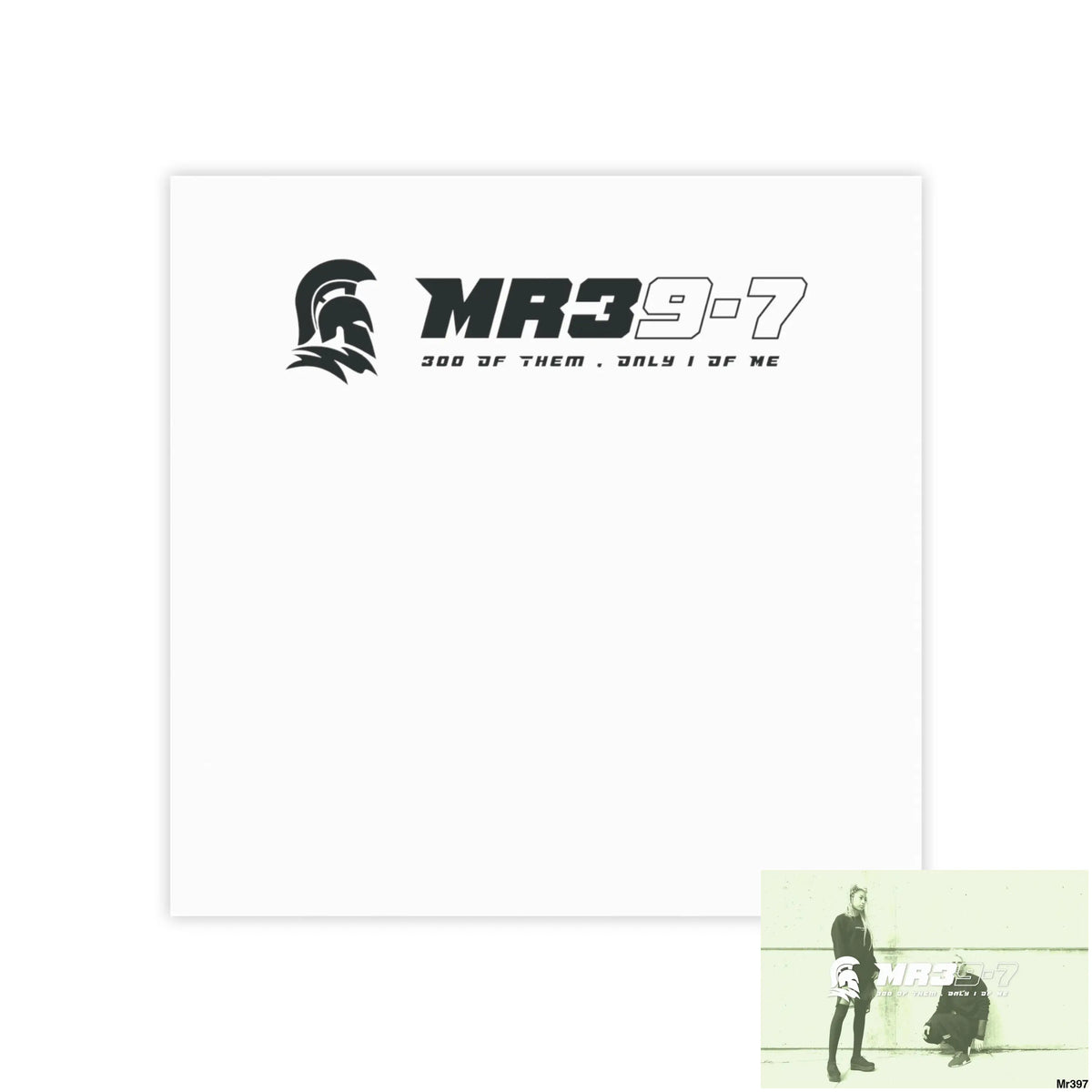 Mr39-7 Post-it® Note Pads 4’’ x 4’’ / White Paper products
