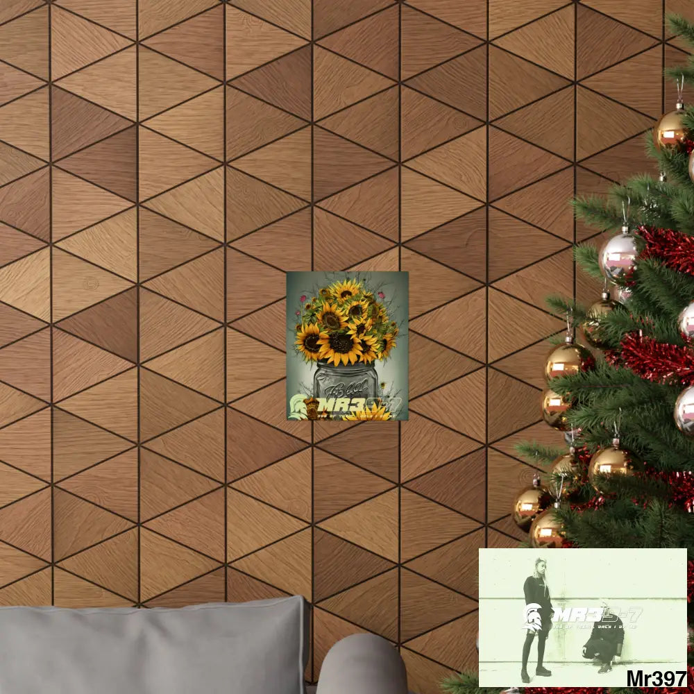 Mr39-7 Relax Fantasy Summer Landscape in a Mason Jar Matte Vertical Posters Poster