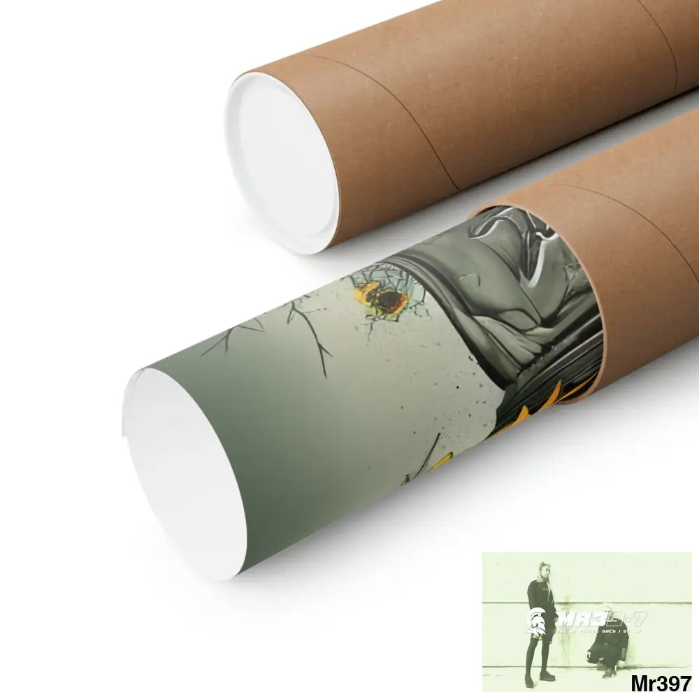 Mr39-7 Relax Fantasy Summer Landscape in a Mason Jar Matte Vertical Posters Poster