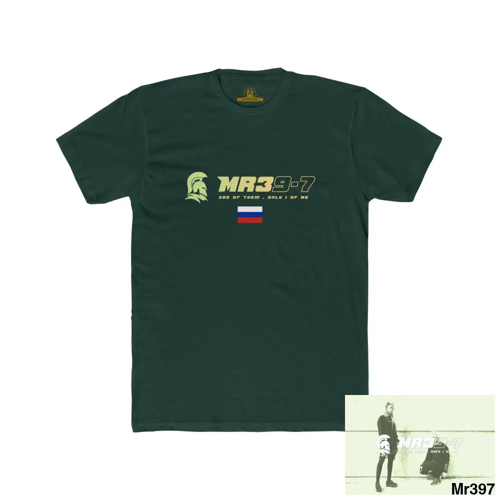Mr39-7 (Russian Mentality from ?) My Life My Deaths 2001-2024 Their Plans,failed.Tactical GB Men’s Cotton Crew Tee