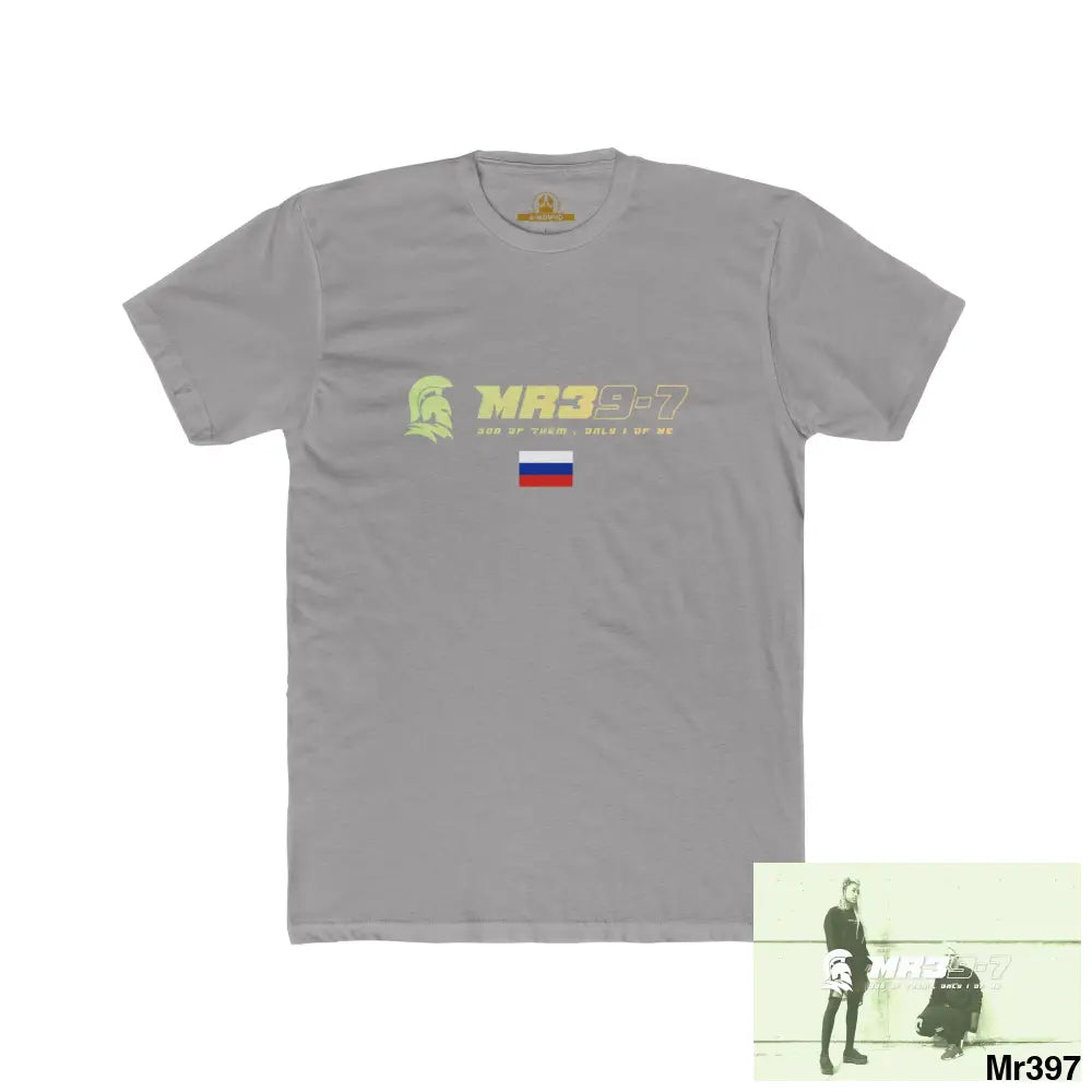 Mr39-7 (Russian Mentality from ?) My Life My Deaths 2001-2024 Their Plans,failed.Tactical GB Men’s Cotton Crew Tee