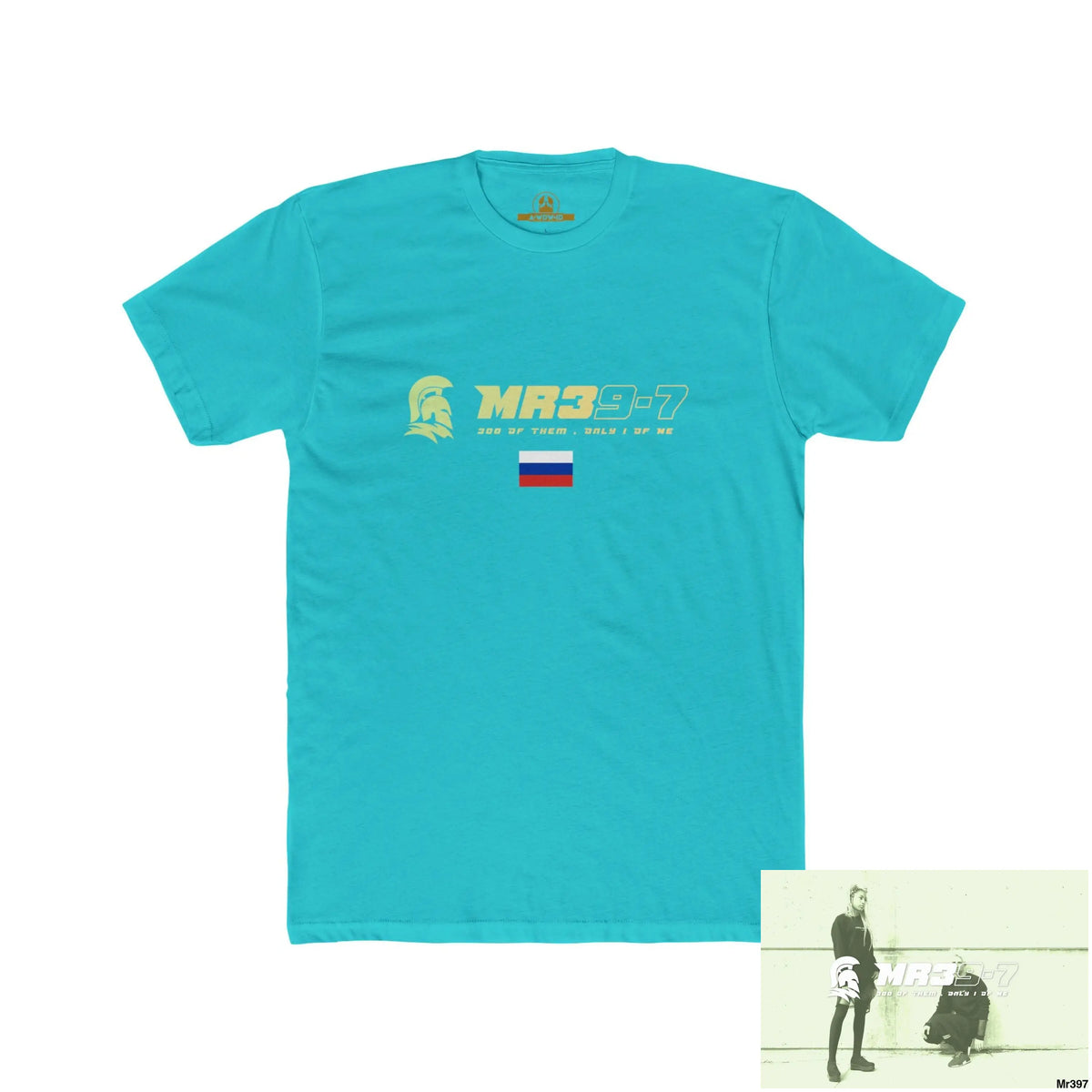 Mr39-7 (Russian Mentality from ?) My Life My Deaths 2001-2024 Their Plans,failed.Tactical GB Men’s Cotton Crew Tee