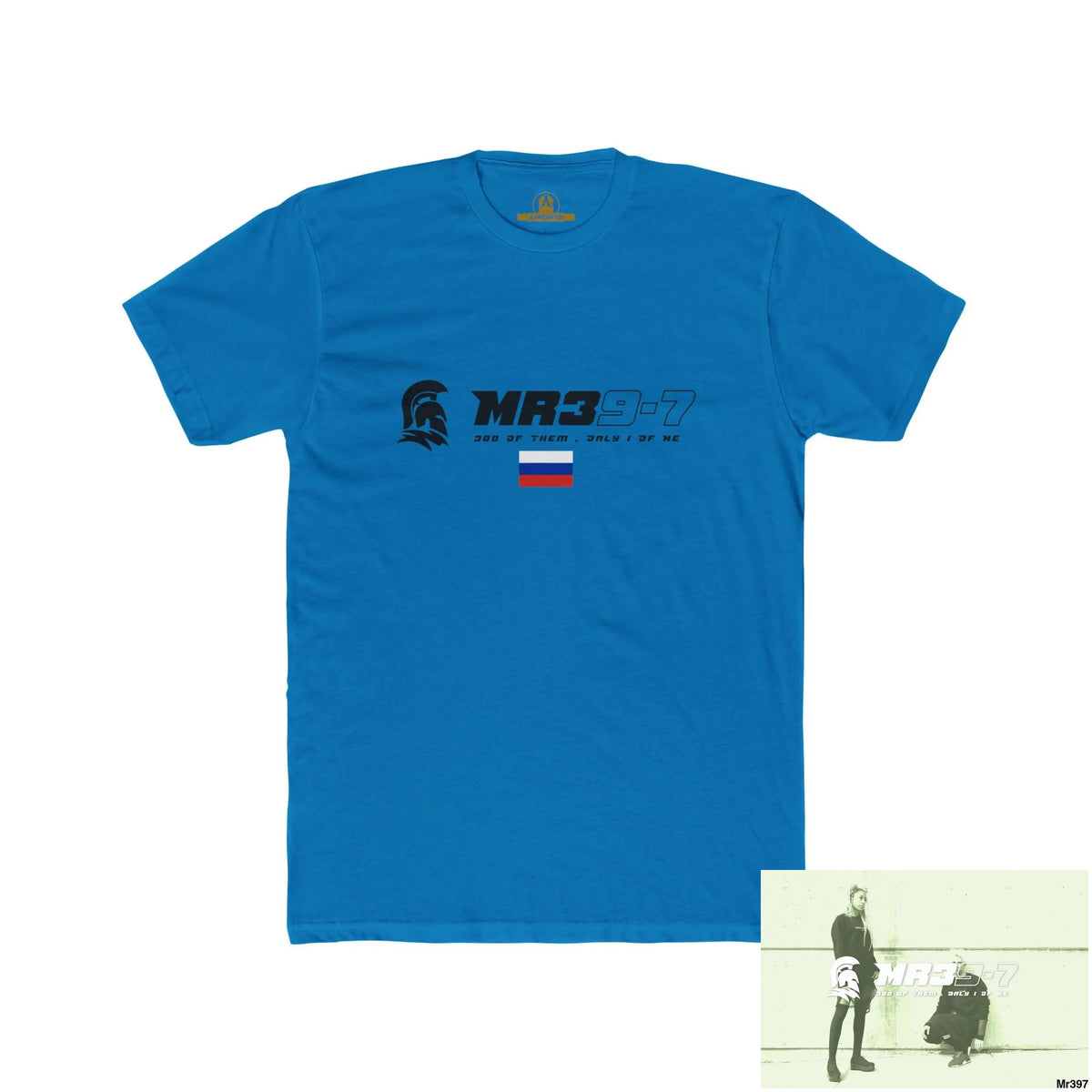 Mr39-7 (Russian Mentality from ?) My Life My Deaths 2001-2024 Their Plans,failed.Tactical GB Men’s Cotton Crew Tee