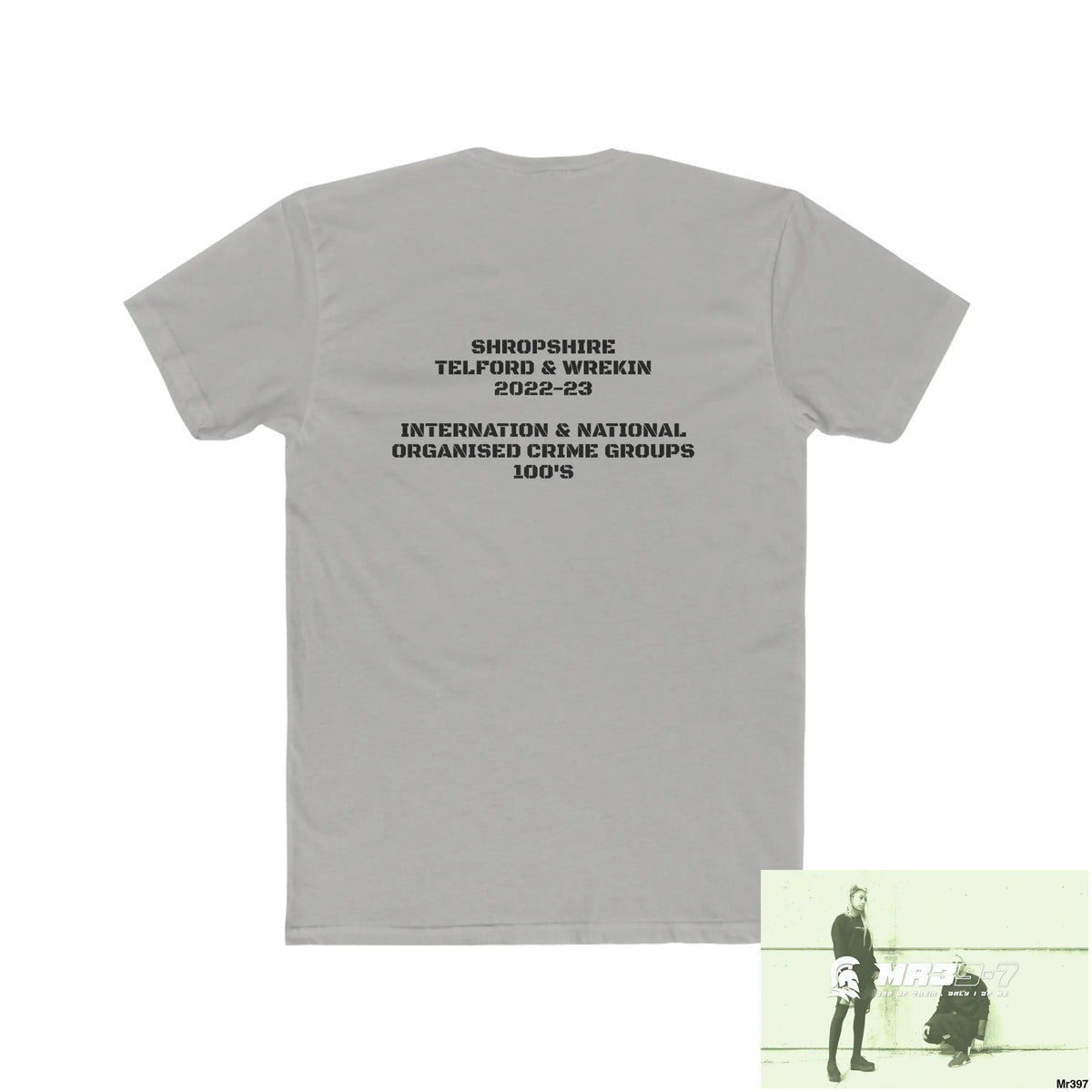 Mr39-7 Shropshire Telford & Wrekin 2022-23 National & International OCGs 100s Men’s Cotton Crew Tee T-Shirt