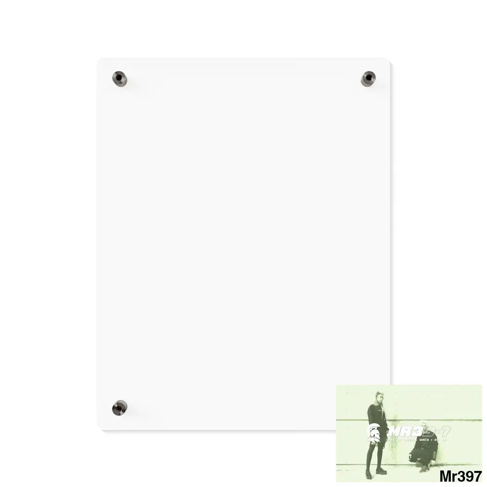 MR39-7 Straight of the Train Via Kenya - Barmouth June 2015 A1-School Acrylic Wall Art Panels Home Decor