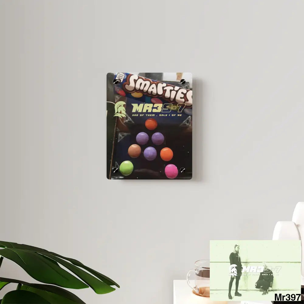 MR39-7 Straight of the Train Via Kenya - Barmouth June 2015 A1-School Acrylic Wall Art Panels Home Decor