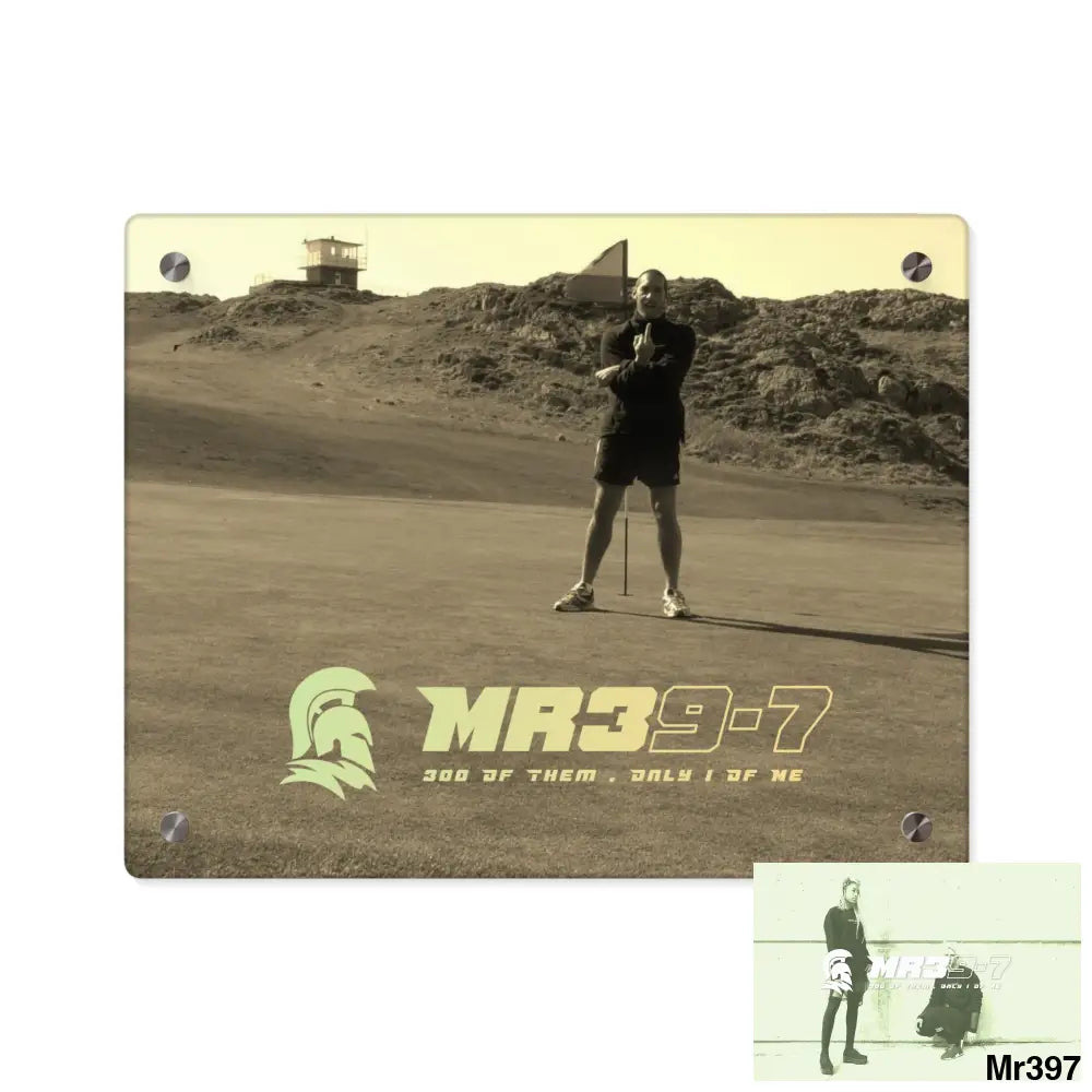 MR39-7 Strike A on Barmouth - Morfa Nefyn 20X hole No 13 Acrylic Wall Art Panels 14″ x 11″ (Horizontal) / 0.25’’ Home