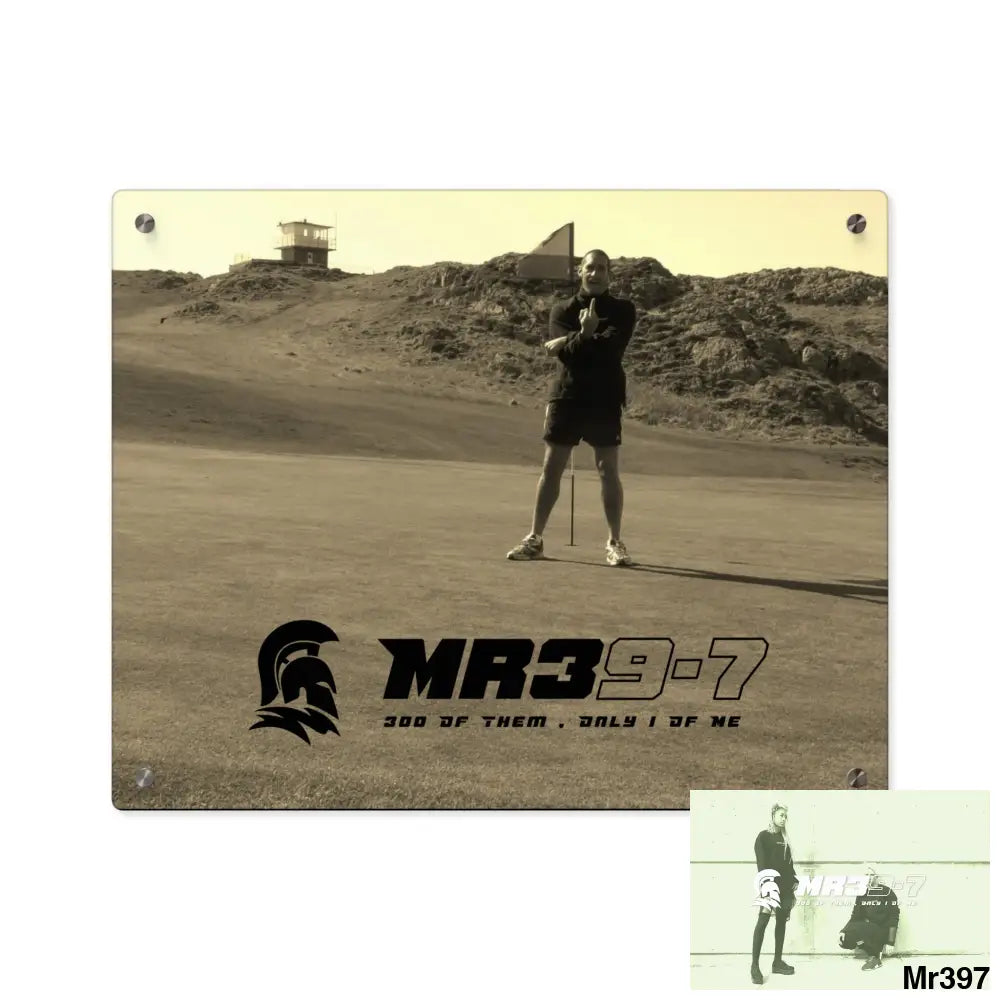 MR39-7 Strike A on Barmouth - Morfa Nefyn 20X hole No 13 Acrylic Wall Art Panels 20″ x 16″ (Horizontal) / 0.25’’ Home