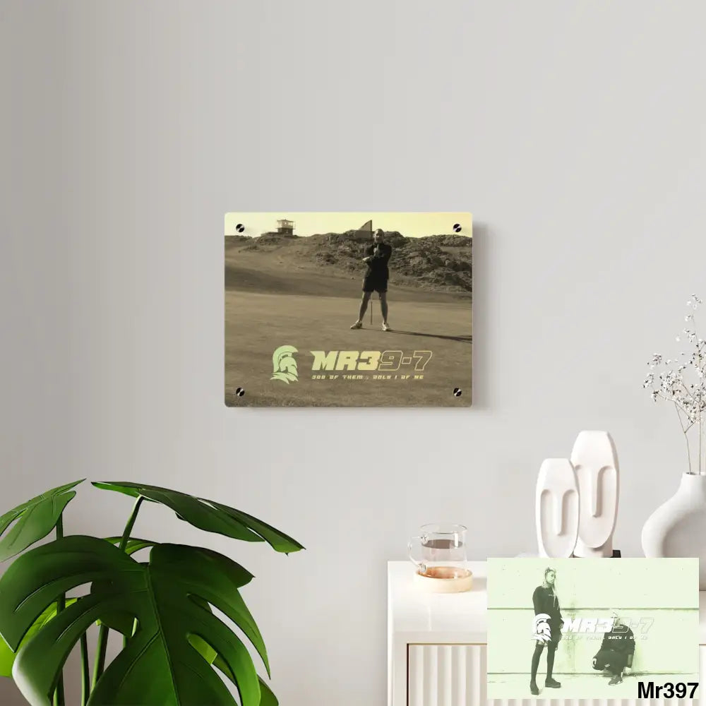 MR39-7 Strike A on Barmouth - Morfa Nefyn 20X hole No 13 Acrylic Wall Art Panels Home Decor