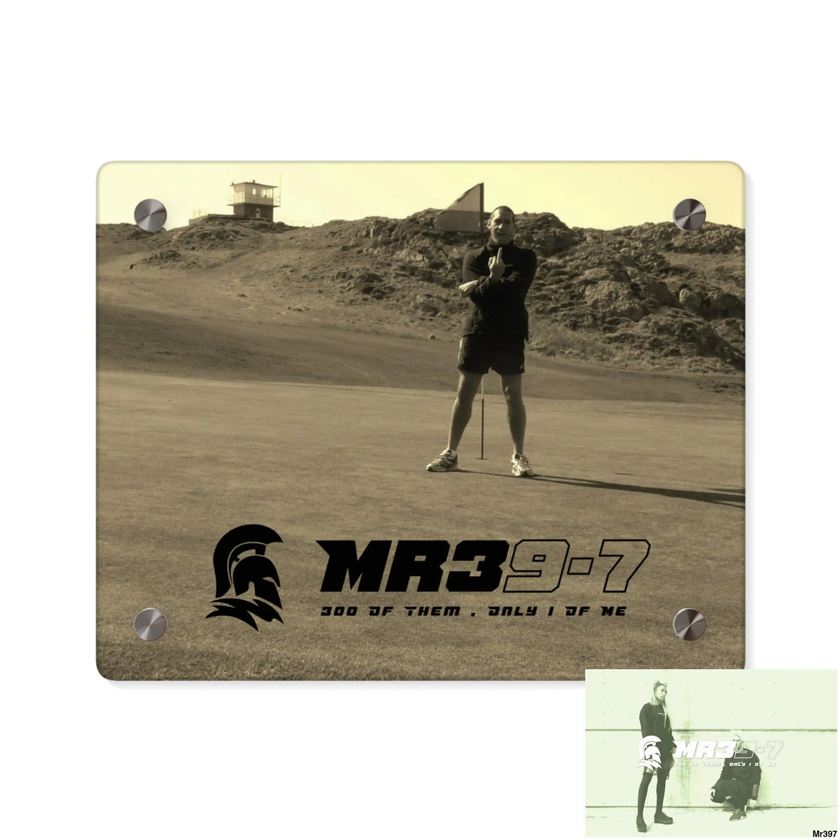 MR39-7 Strike A on Barmouth - Morfa Nefyn 20X hole No 13 Acrylic Wall Art Panels Home Decor