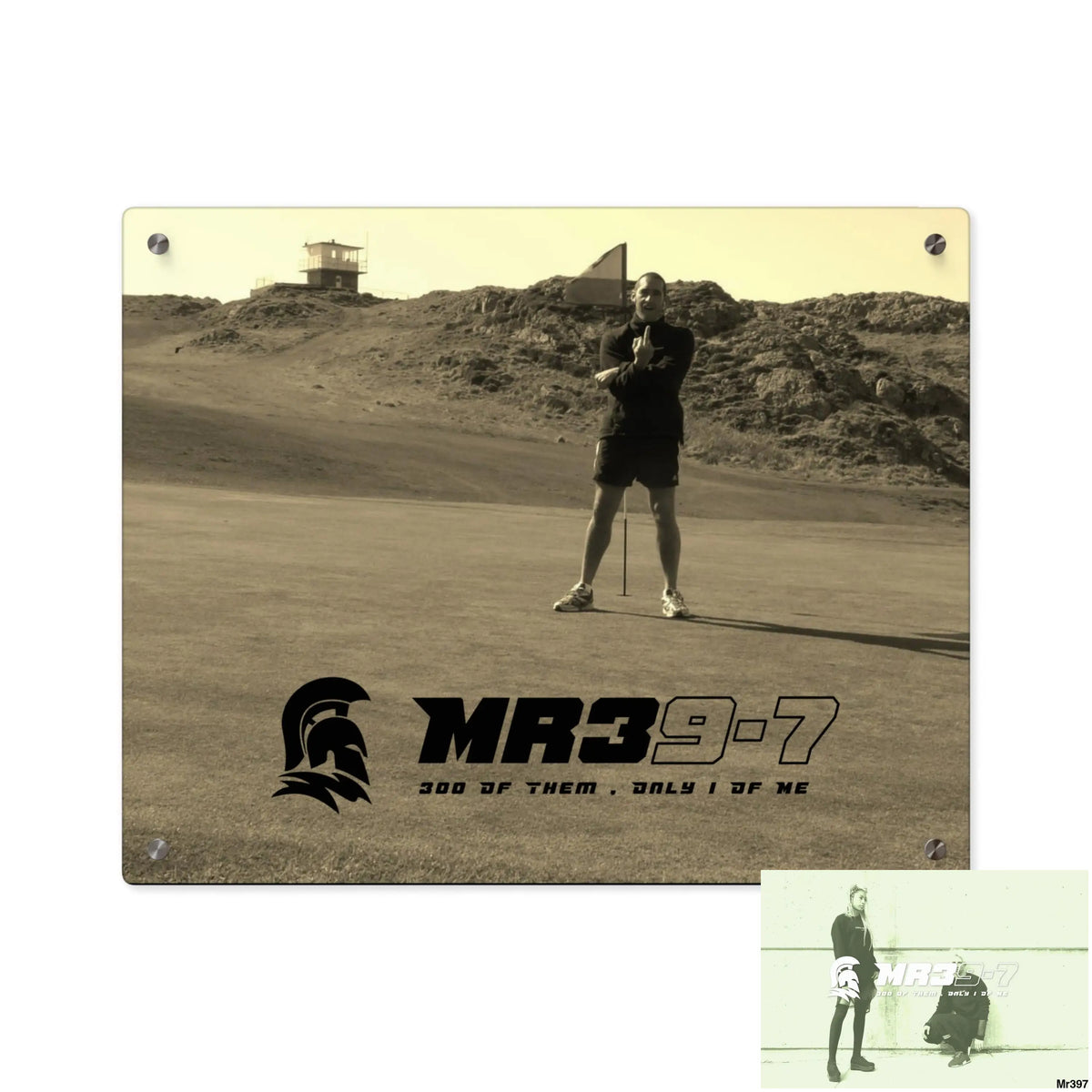 MR39-7 Strike A on Barmouth - Morfa Nefyn 20X hole No 13 Acrylic Wall Art Panels Home Decor