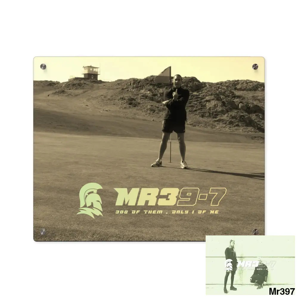 MR39-7 Strike A on Barmouth - Morfa Nefyn 20X hole No 13 Acrylic Wall Art Panels Home Decor