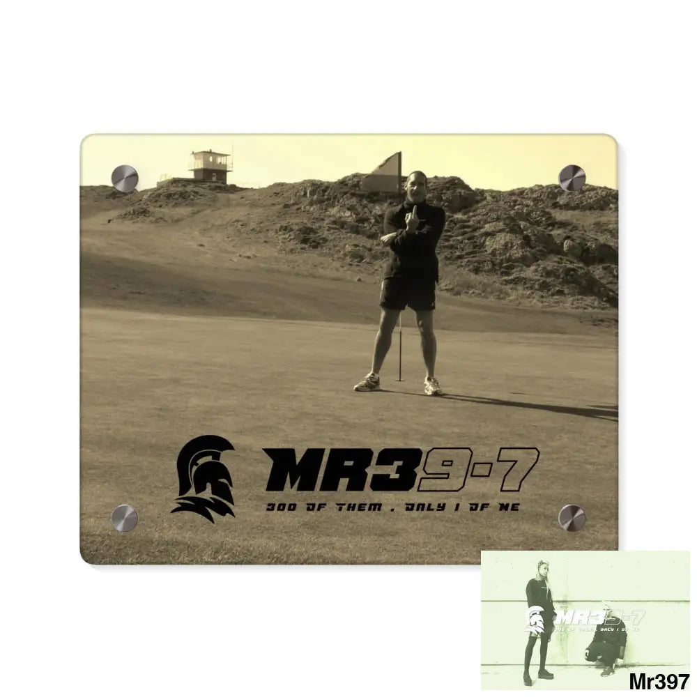 MR39-7 Strike A on Barmouth - Morfa Nefyn 20X hole No 13 Acrylic Wall Art Panels Home Decor