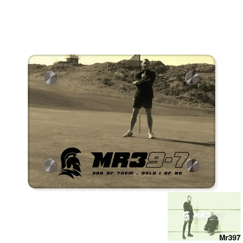 MR39-7 Strike A on Barmouth - Morfa Nefyn 20X hole No 13 Acrylic Wall Art Panels 7’’ x 5’’ (Horizontal) / 0.25’’ Home