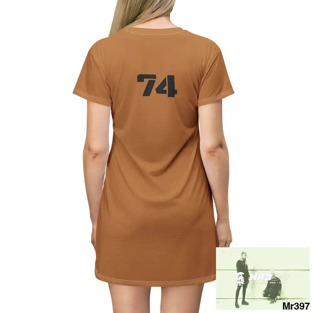 MR39 -7 T-Shirt Dress (AOP) All Over Prints