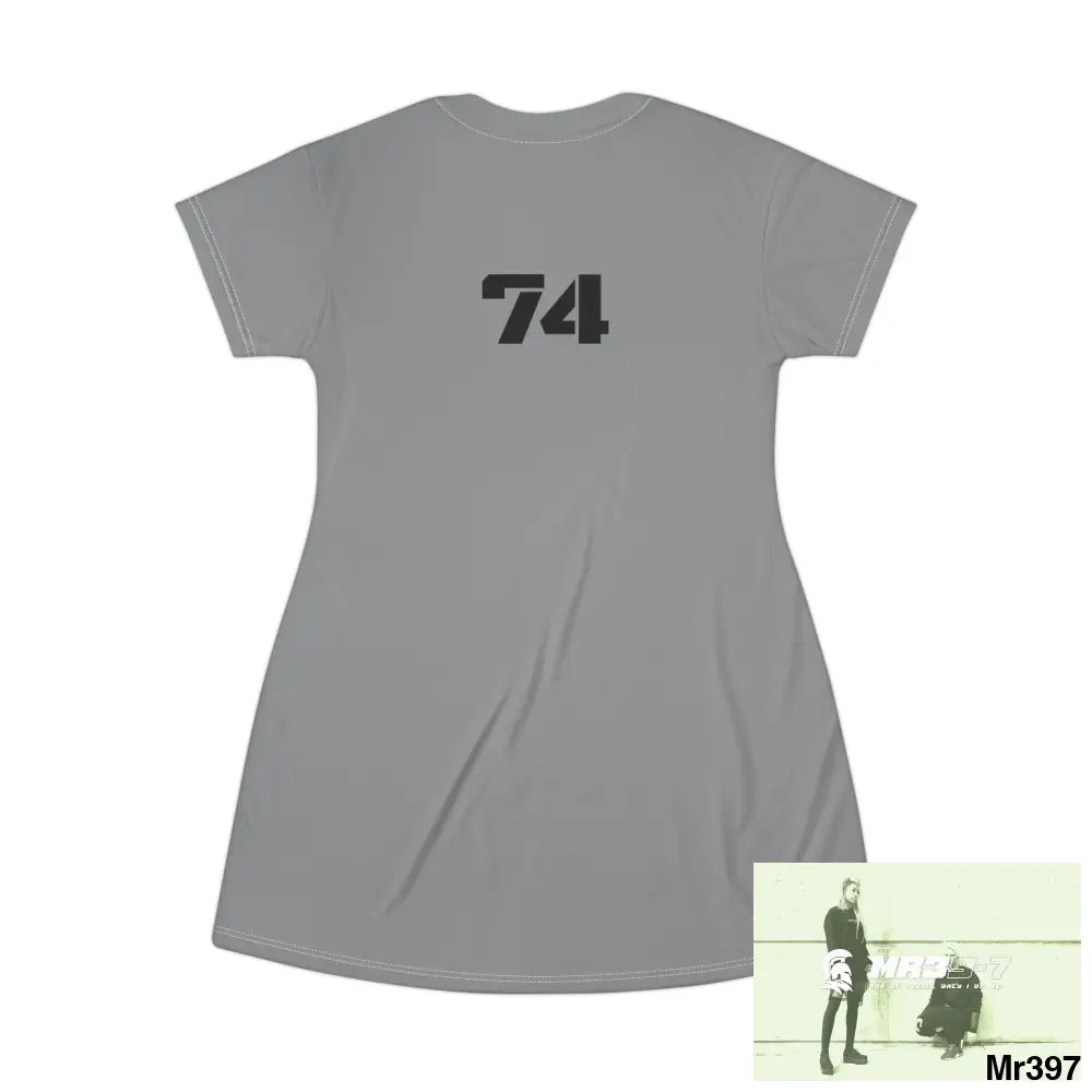 MR39 -7 T-Shirt Dress (AOP) All Over Prints