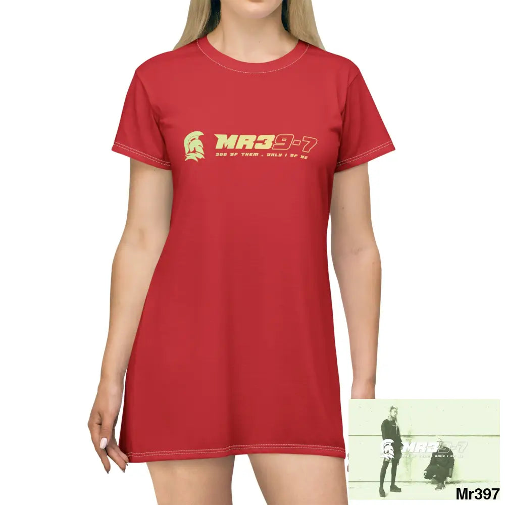 MR39-7 T-Shirt Dress (AOP) XS All Over Prints