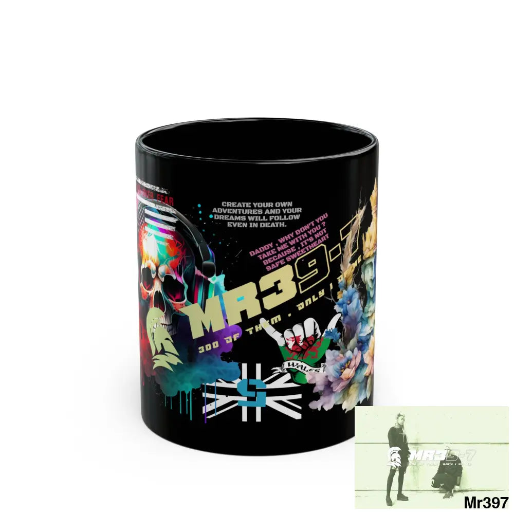 Mr39-7 Tactical SAS Roll over 11oz Black Mug GB / Thailand/ Bermo /Wales My Death /Murder night 2004 11oz Mug