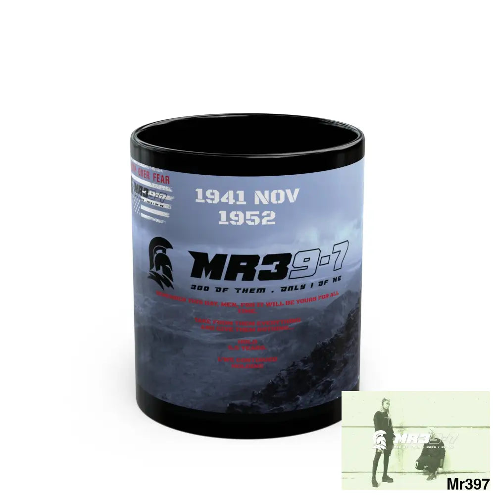 Mr39-7 Tactical SAS Roll over Death night 04/ 20X Strike B Done MT Snowdon 11oz Black Mug GB / Thailand/ Bermo /Snowdon