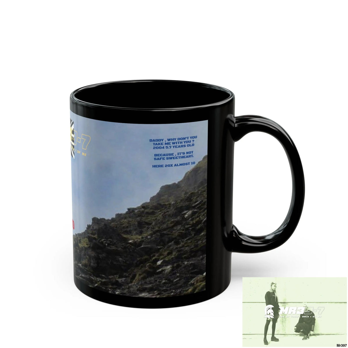 Mr39-7 Tactical SAS Roll over Death night 2004 20X Strike B MT Snowdon 11oz Black Mug GB / Thailand/ Bermo /Wales, 11oz