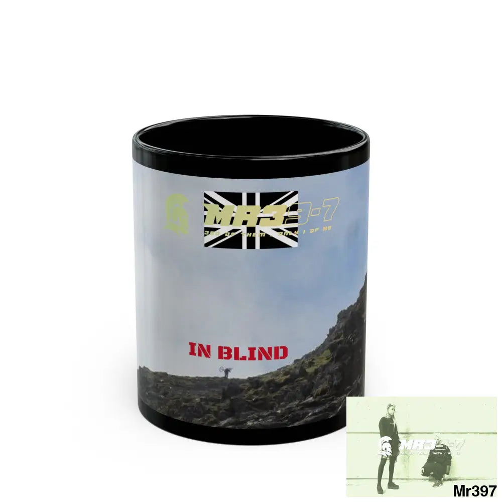 Mr39-7 Tactical SAS Roll over Death night 2004 20X Strike B MT Snowdon 11oz Black Mug GB / Thailand/ Bermo /Wales, 11oz