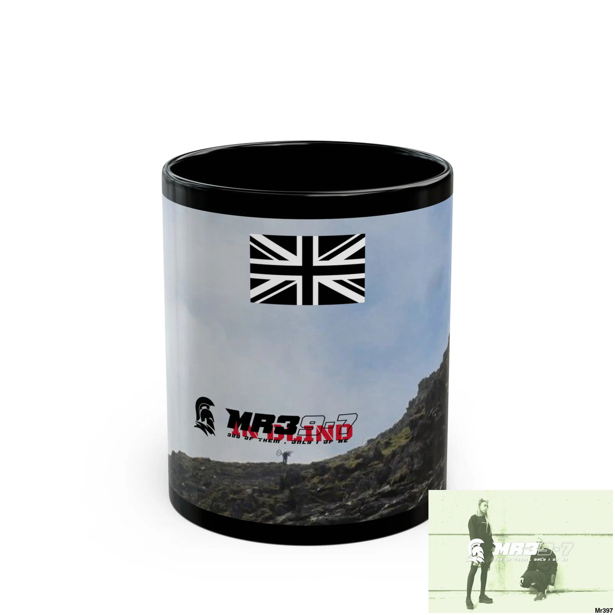 Mr39-7 Tactical SAS Roll over Death night 2004 20X Strike B MT Snowdon 11oz Black Mug GB / Thailand/ Bermo /Wales, 11oz
