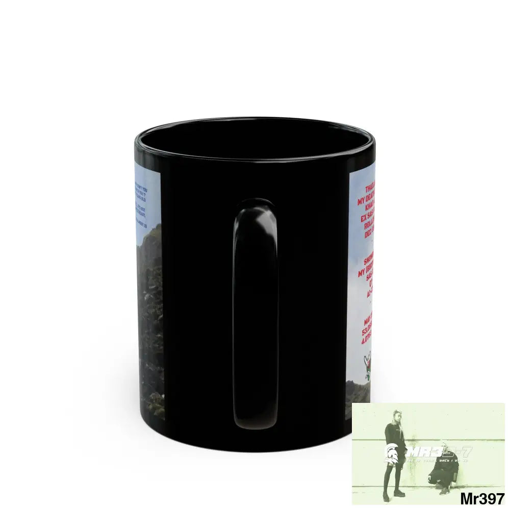 Mr39-7 Tactical SAS Roll over Death night 2004 20X Strike B MT Snowdon 11oz Black Mug GB / Thailand/ Bermo /Wales, 11oz