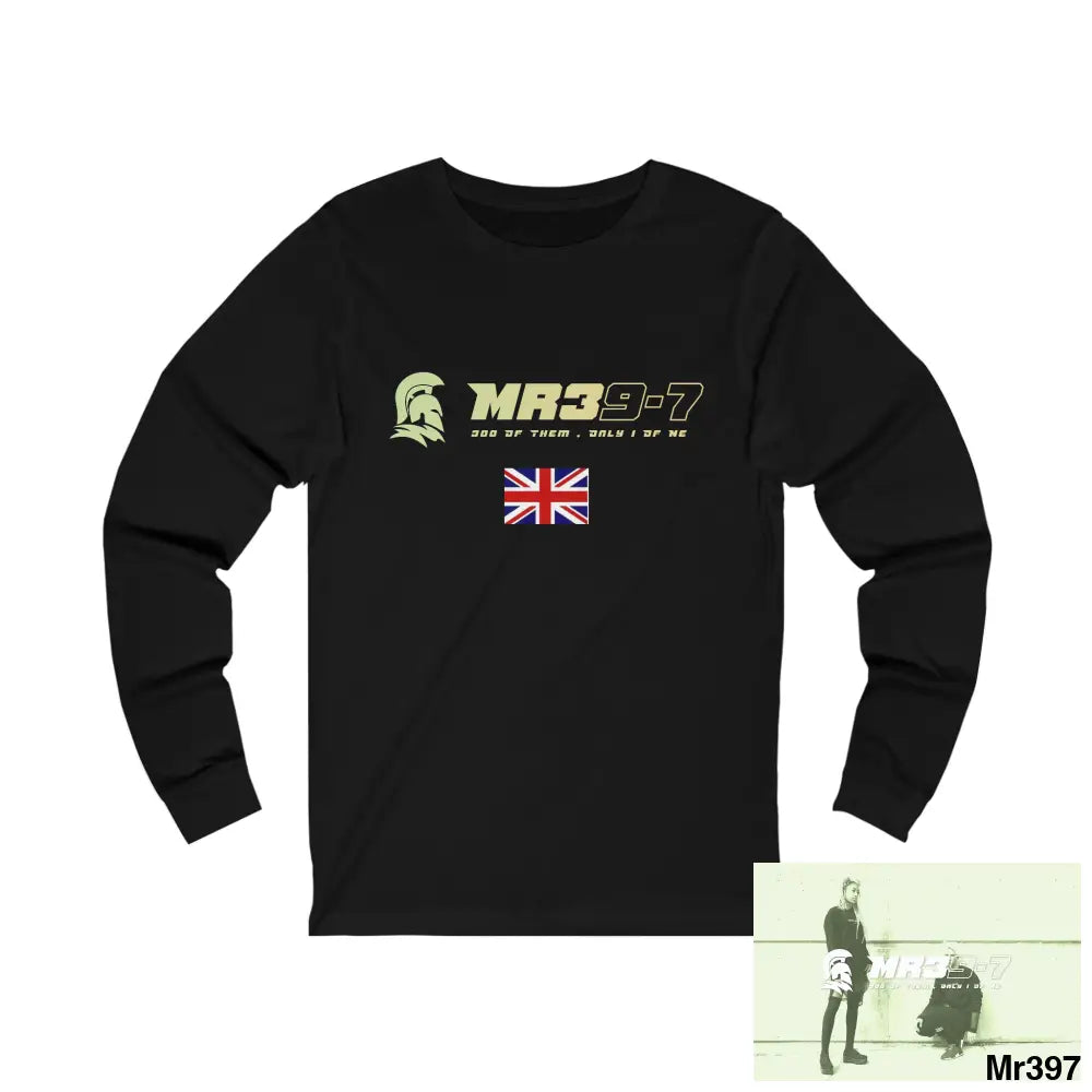 MR39-7 Telford Retail park The Columbians Jersey Long Sleeve Tee S / Black Long-sleeve