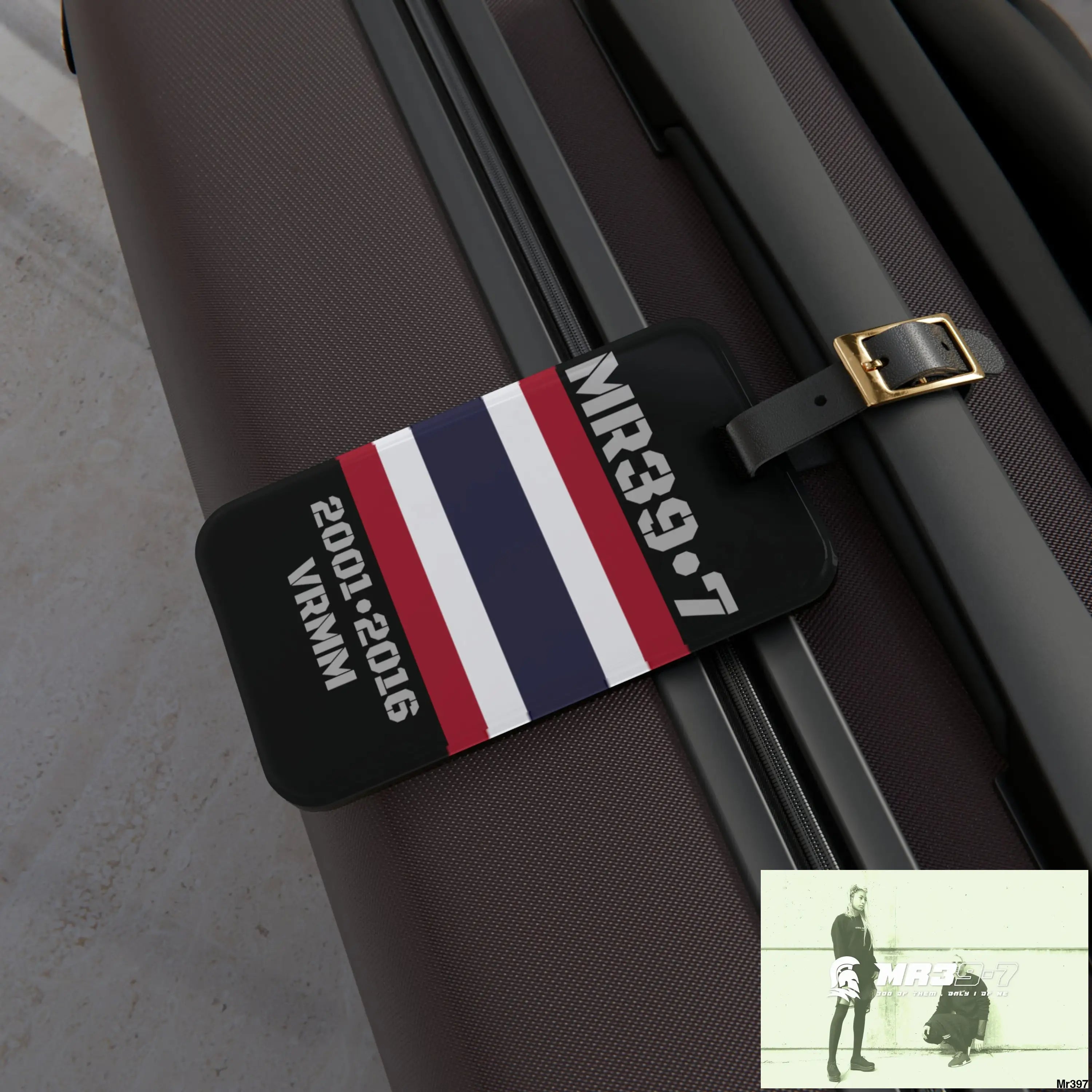 MR39-7 Thailand 2001- 2016 Luggage Tag 2.4’’ × 4’’ Accessories