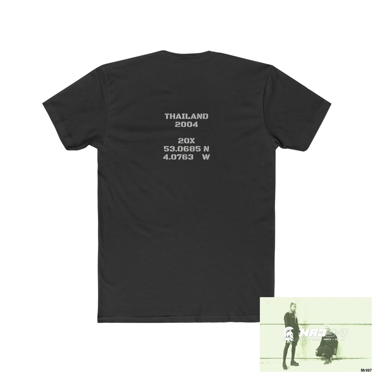 MR39-7 Thailand -SAS - Snowdon -Link Men’s Cotton Crew Tee T-Shirt