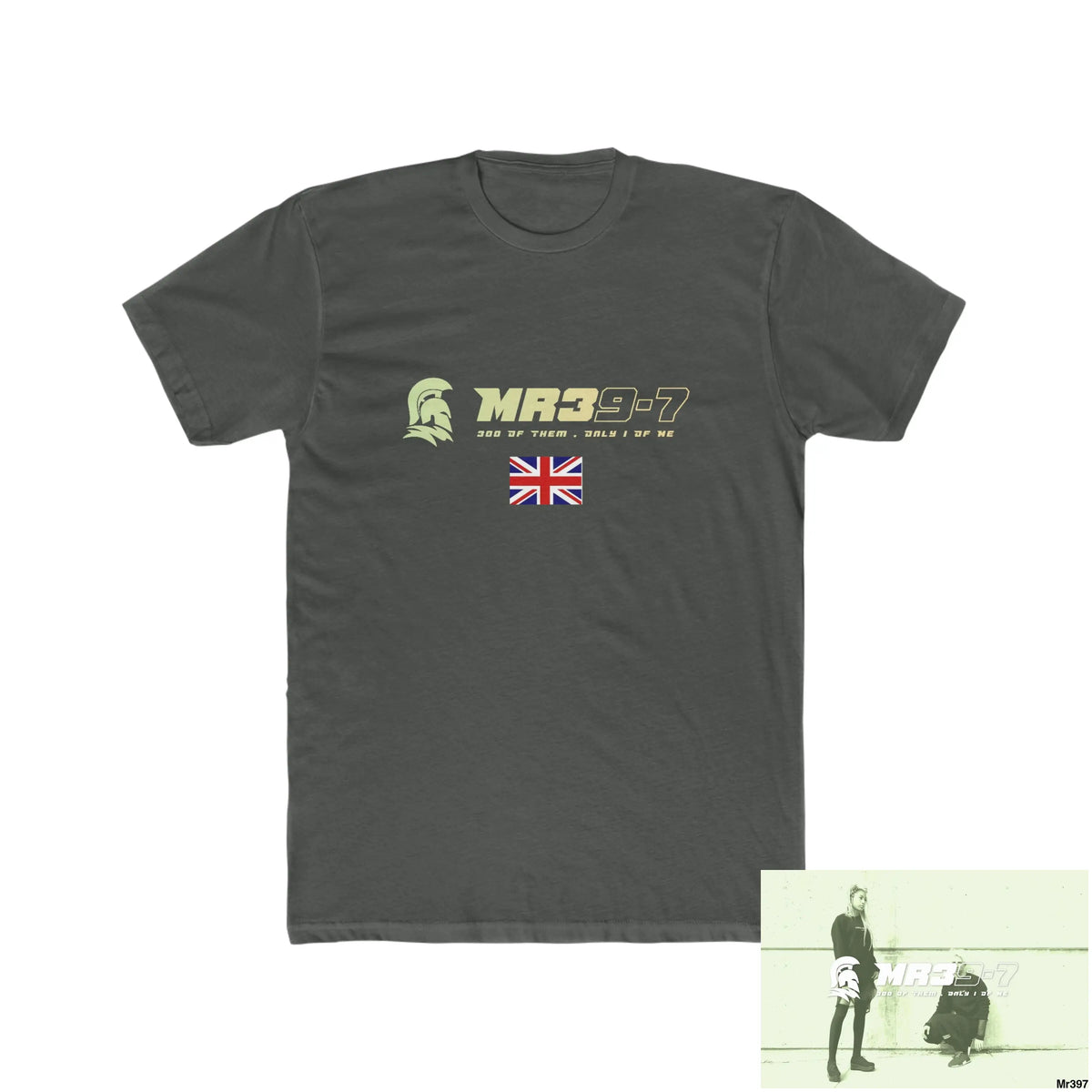 MR39-7 & The Columbian Elements Shrewsbury 2016 My Work 2022-23 - Men’s Cotton Crew Tee Solid Heavy Metal / XS T-Shirt