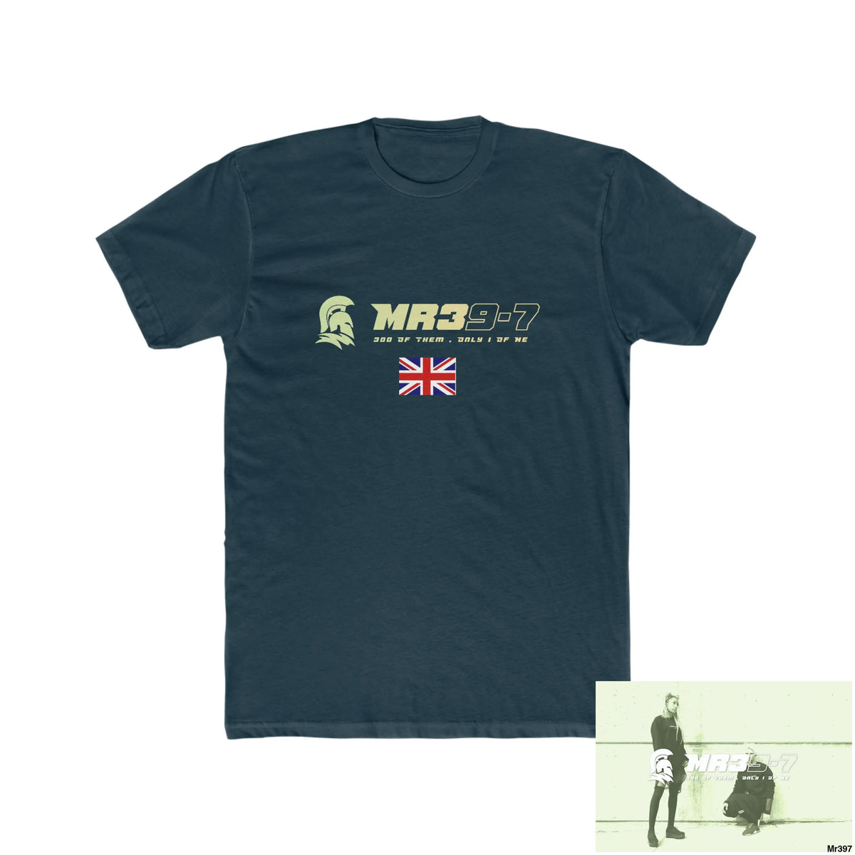 MR39-7 & The Columbian Elements Shrewsbury 2016 My Work 2022-23 - Men’s Cotton Crew Tee Solid Midnight Navy / XS T-Shirt