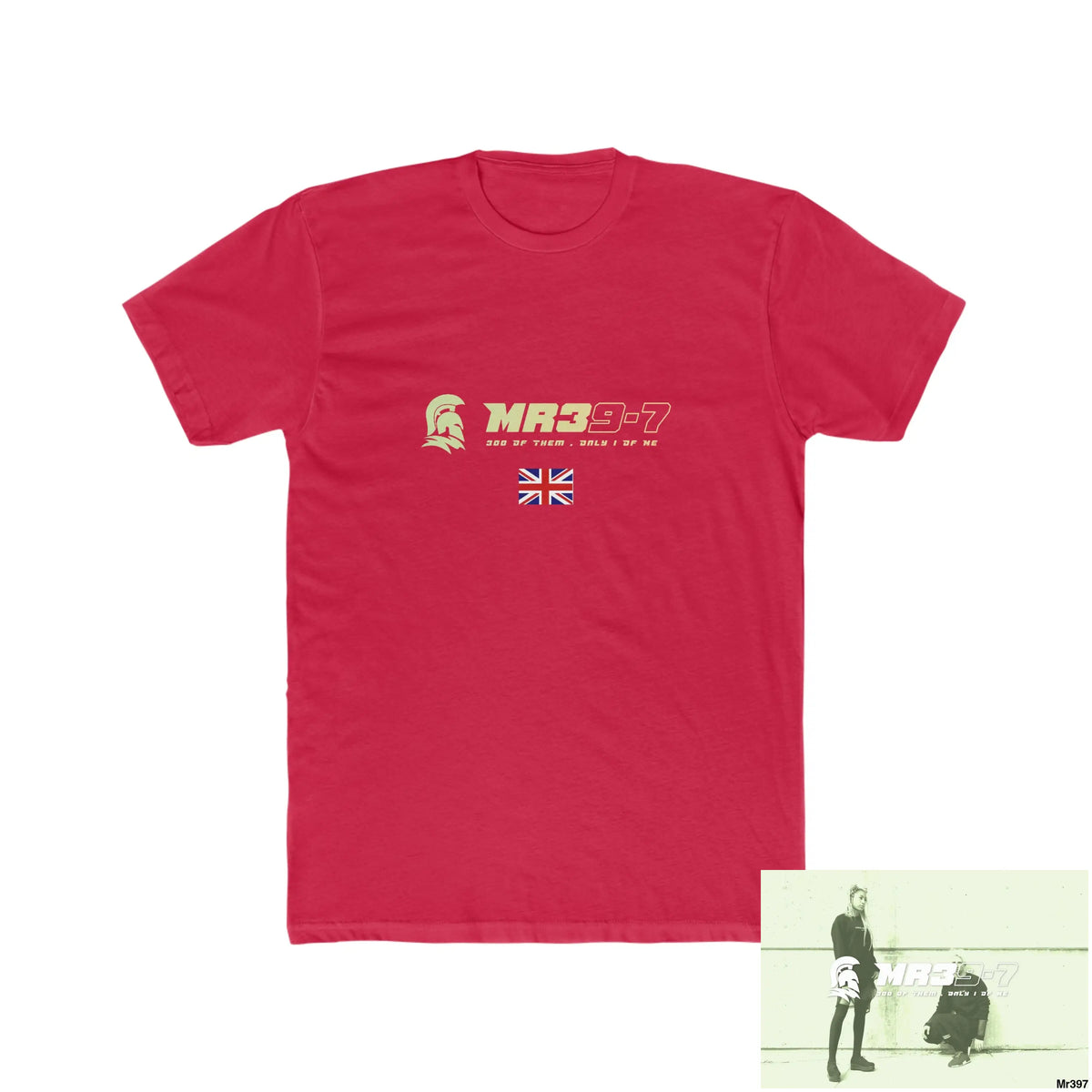 Mr39-7 & The Columbian Elements Shrewsbury 2016 My Work 2022 -23 - Men’s Cotton Crew Tee Solid Red / XS T-Shirt