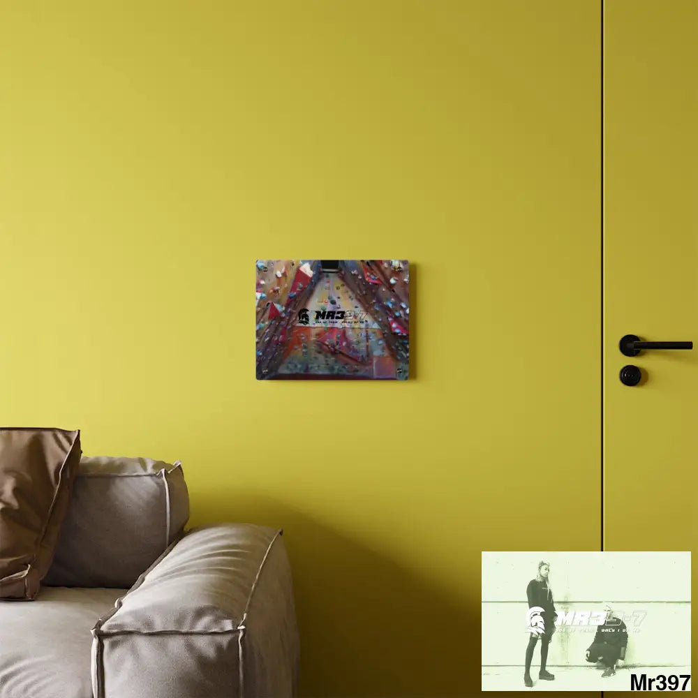 MR39-7 Training Wall 20X Beacons Climbing centre Gwynedd - Acrylic Wall Art Panels Home Decor