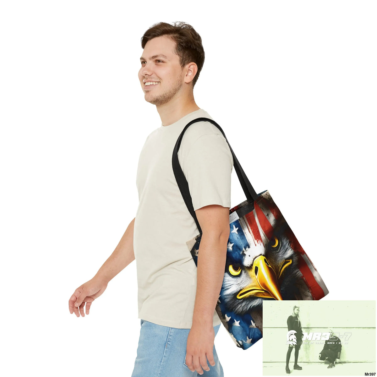 MR39-7 USA Eagle Tote Bag (AOP) Bags
