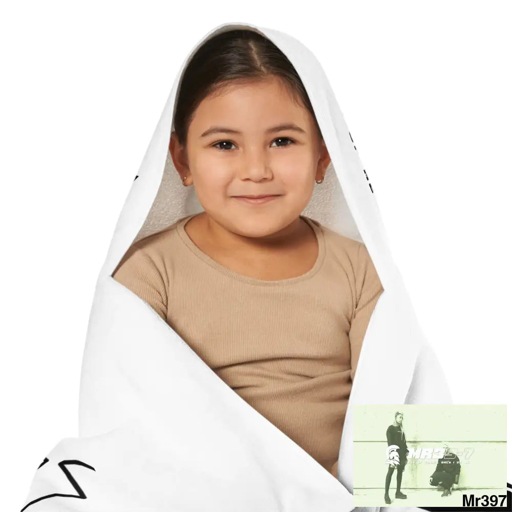 Mr39-7 Youth Hooded Towel 24’’ × 48’’ All Over Prints