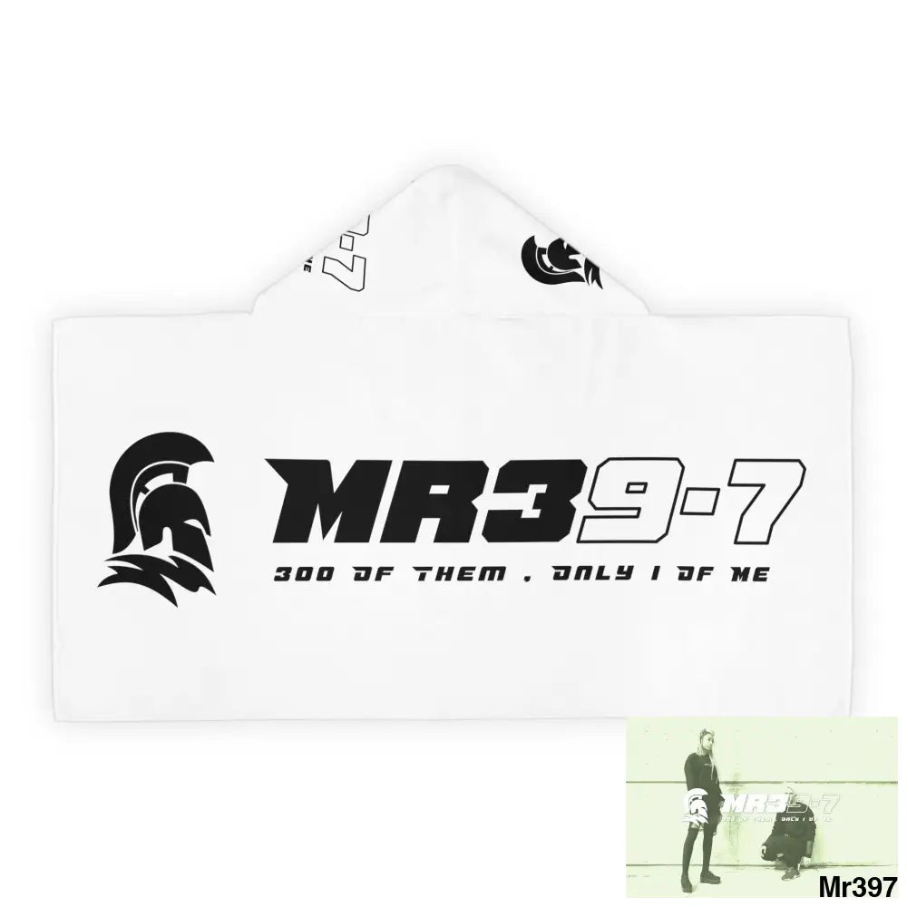 Mr39-7 Youth Hooded Towel 24’’ × 48’’ All Over Prints