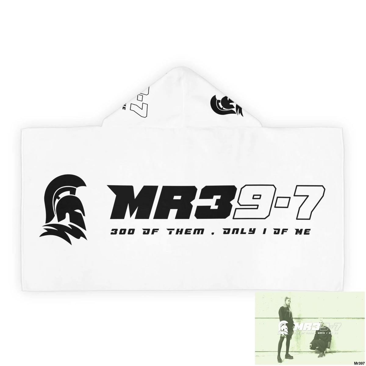 Mr39-7 Youth Hooded Towel 24’’ × 48’’ All Over Prints