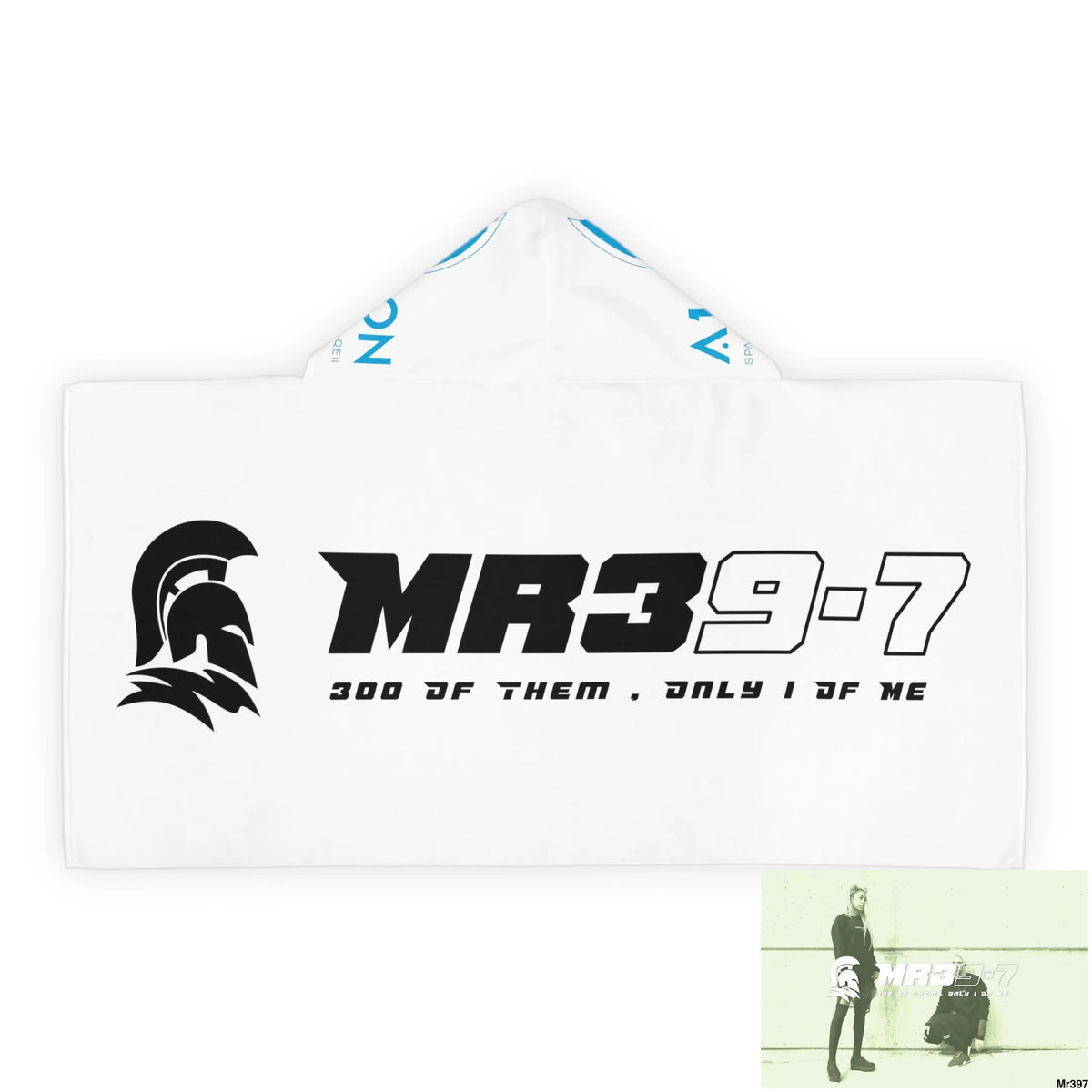 Mr39-7 Youth Hooded Towel 24’’ × 48’’ All Over Prints
