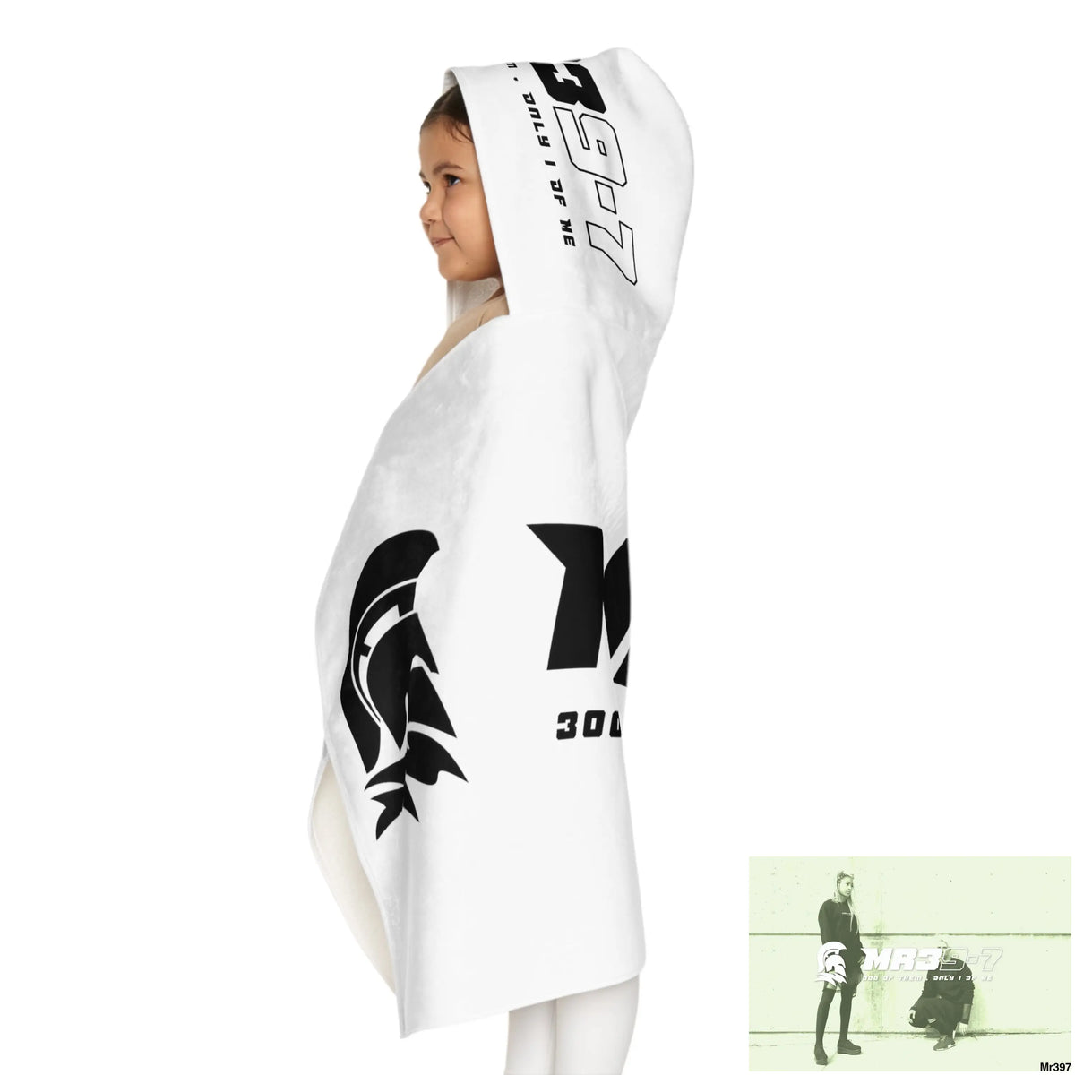 Mr39-7 Youth Hooded Towel 24’’ × 48’’ All Over Prints
