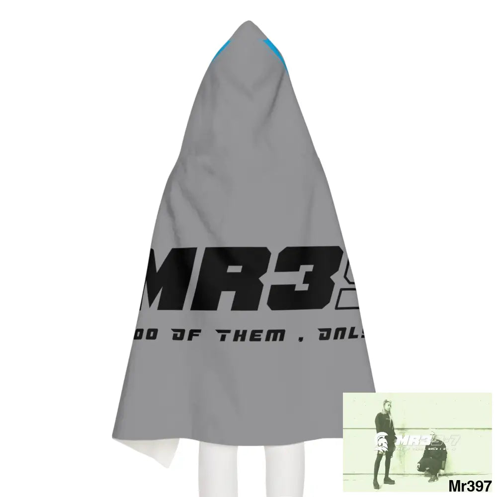 Mr39-7 Youth Hooded Towel 24’’ × 48’’ All Over Prints