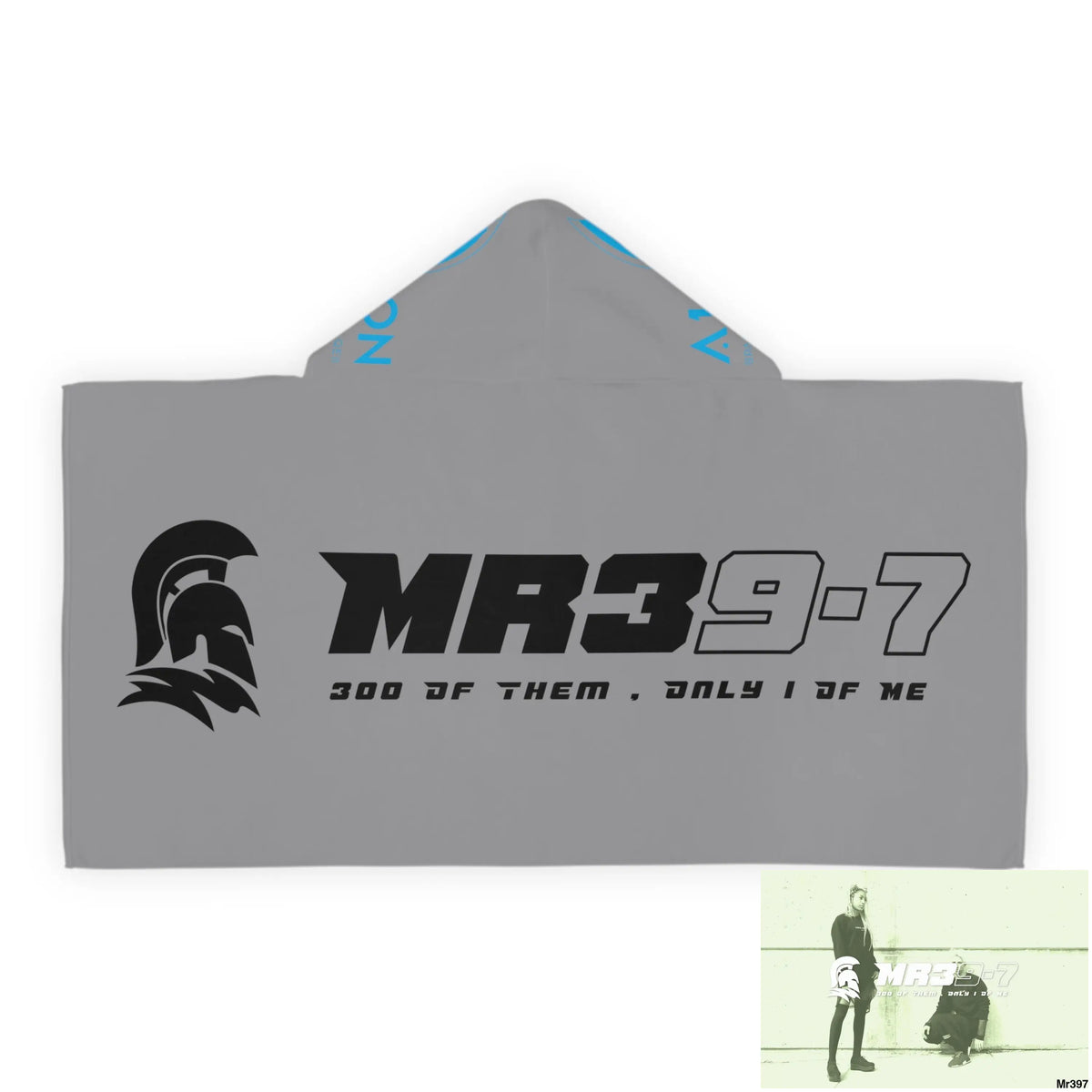 Mr39-7 Youth Hooded Towel 24’’ × 48’’ All Over Prints